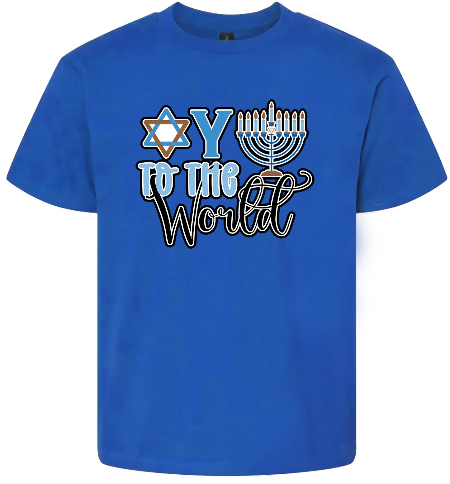 Oy To The World Children's Gildan Soft Shirt