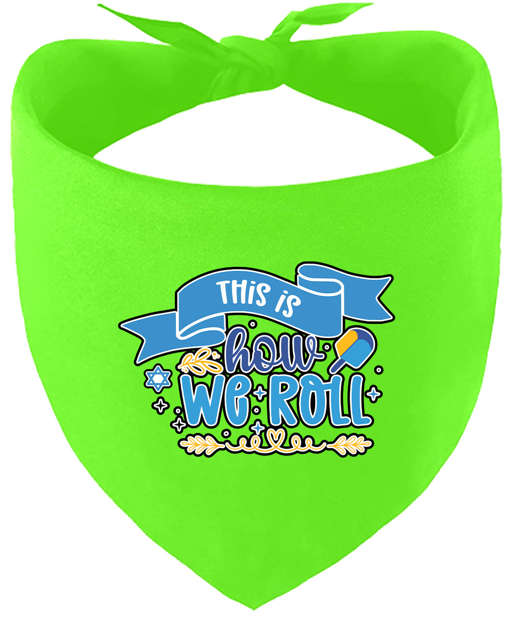 This Is How We Roll Pet Bandana