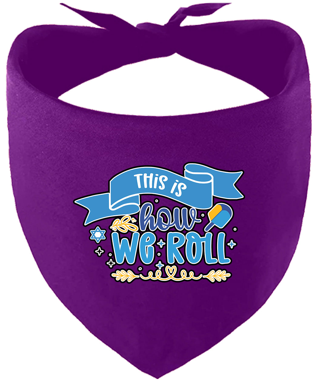This Is How We Roll Pet Bandana