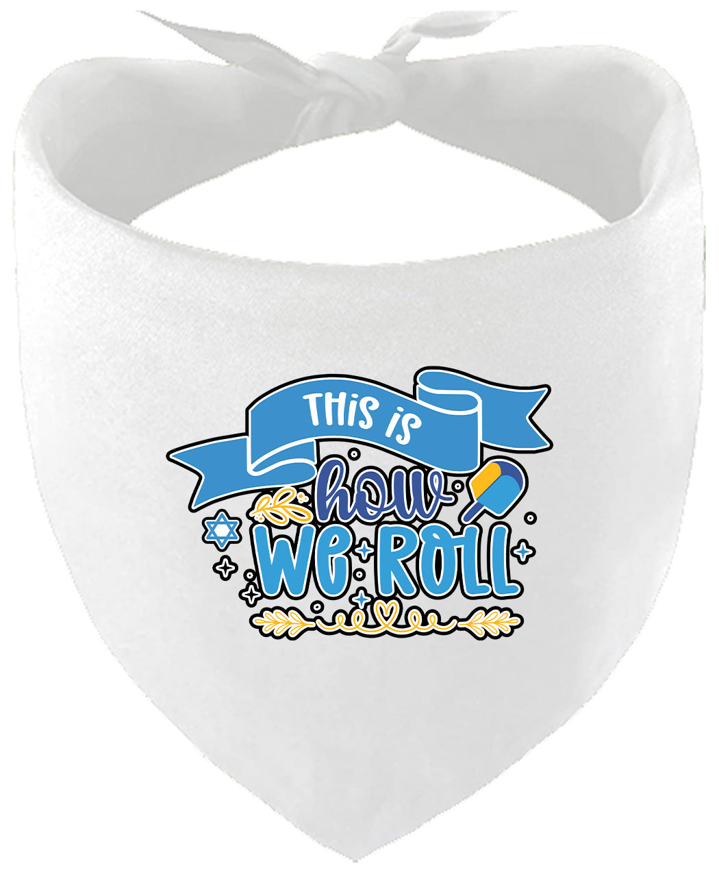 This Is How We Roll Pet Bandana
