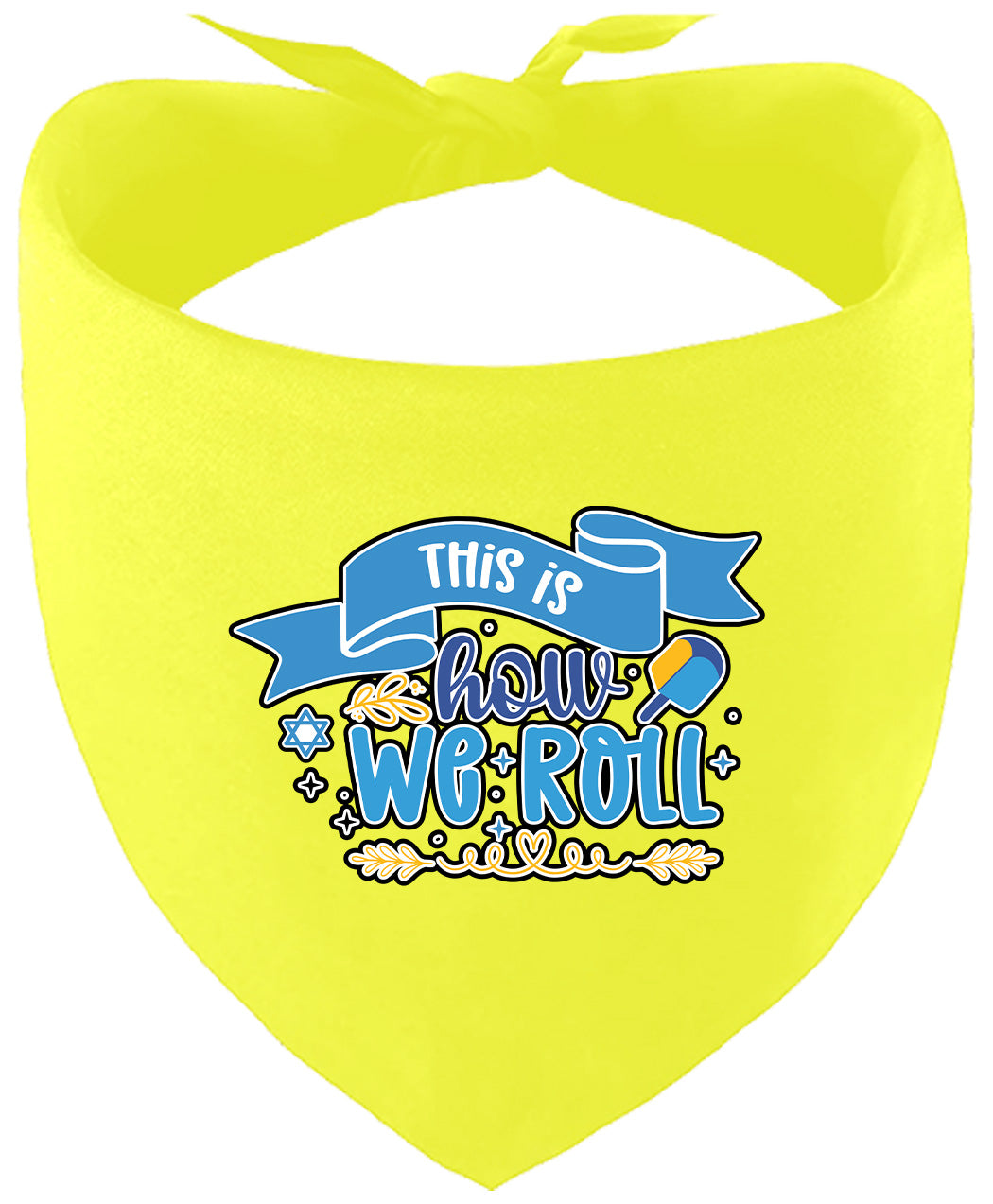 This Is How We Roll Pet Bandana