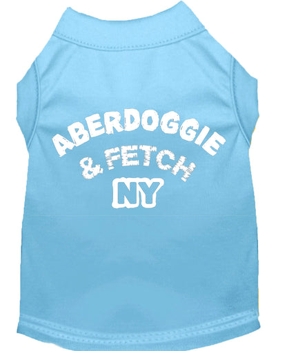 Pet Shirt "Aberdoggie and Fetch NY"