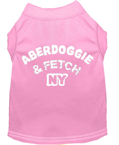 Pet Shirt "Aberdoggie and Fetch NY"