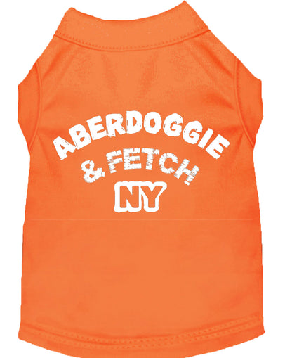 Pet Shirt "Aberdoggie and Fetch NY"