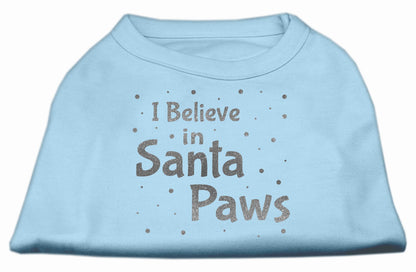 Christmas Pet Shirt, "I Believe In Santa Paws"