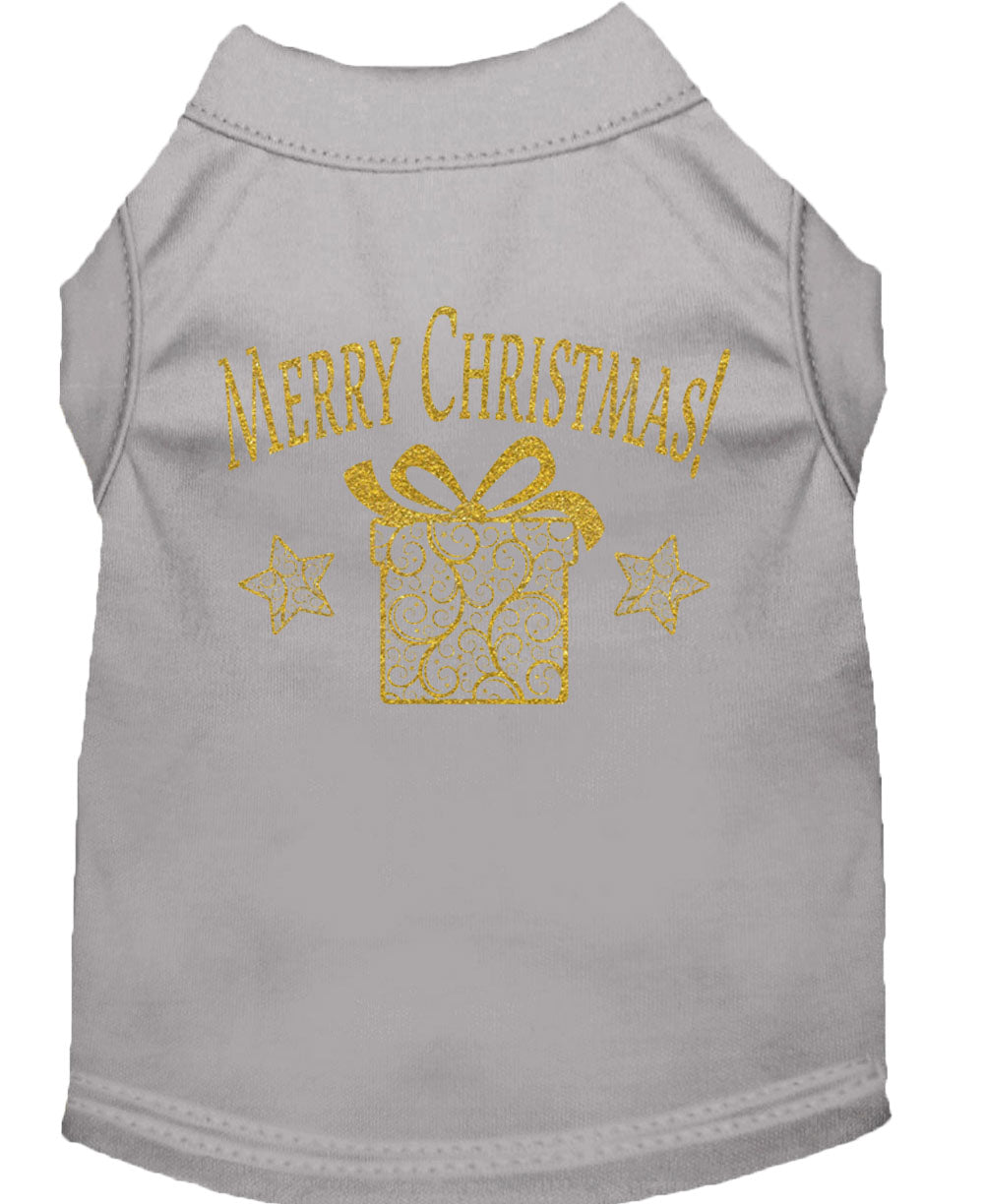 Christmas Pet Shirt, "Golden Christmas Present"