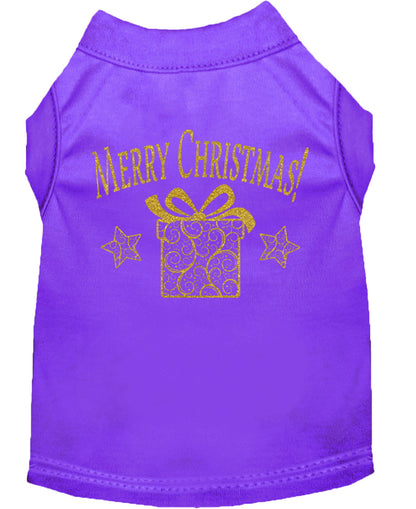 Christmas Pet Shirt, "Golden Christmas Present"