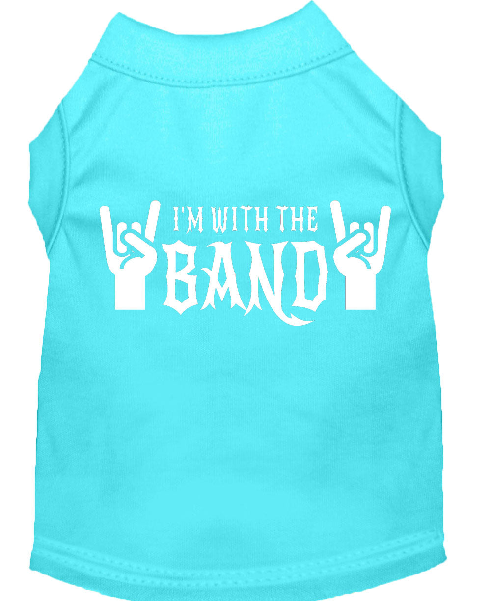 Pet Shirt "I'm With The Band"