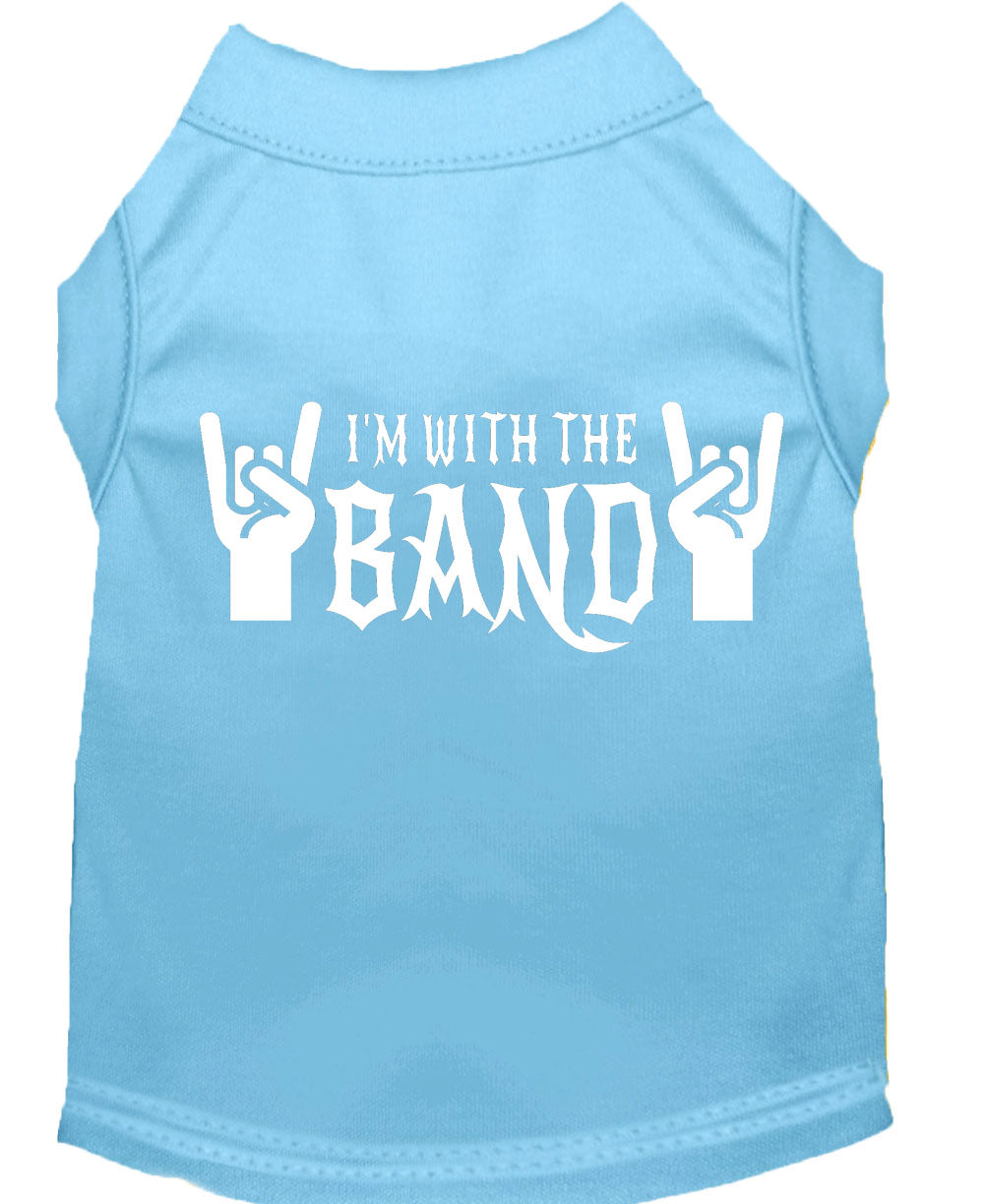 Pet Shirt "I'm With The Band"
