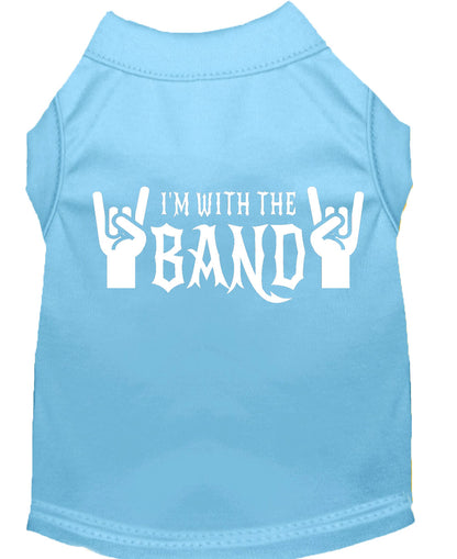 Pet Shirt "I'm With The Band"
