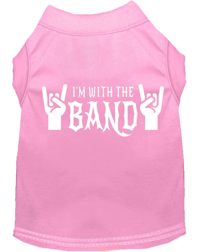 Pet Shirt "I'm With The Band"