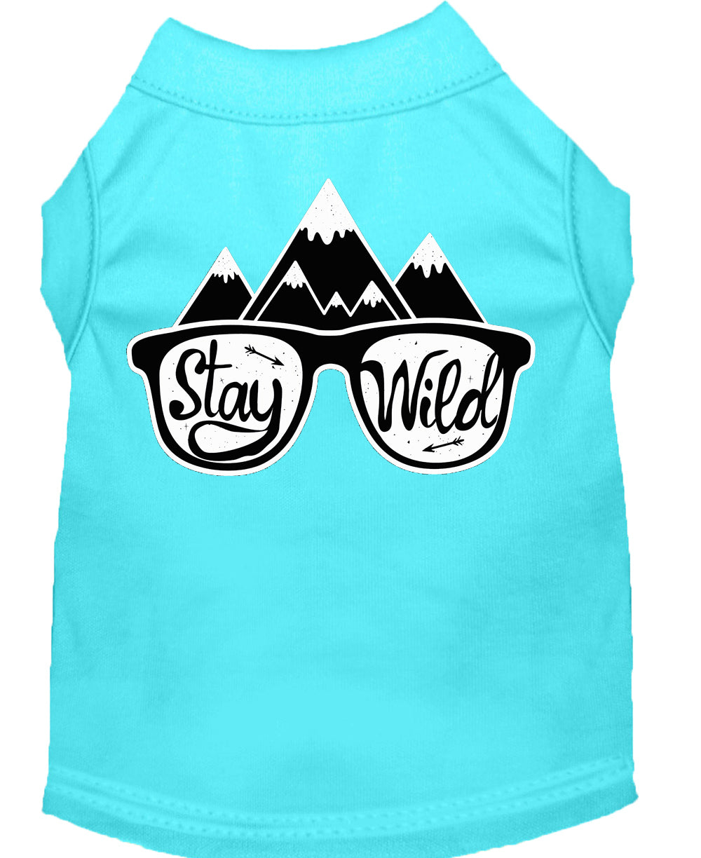 Pet Shirt  "Stay Wild"