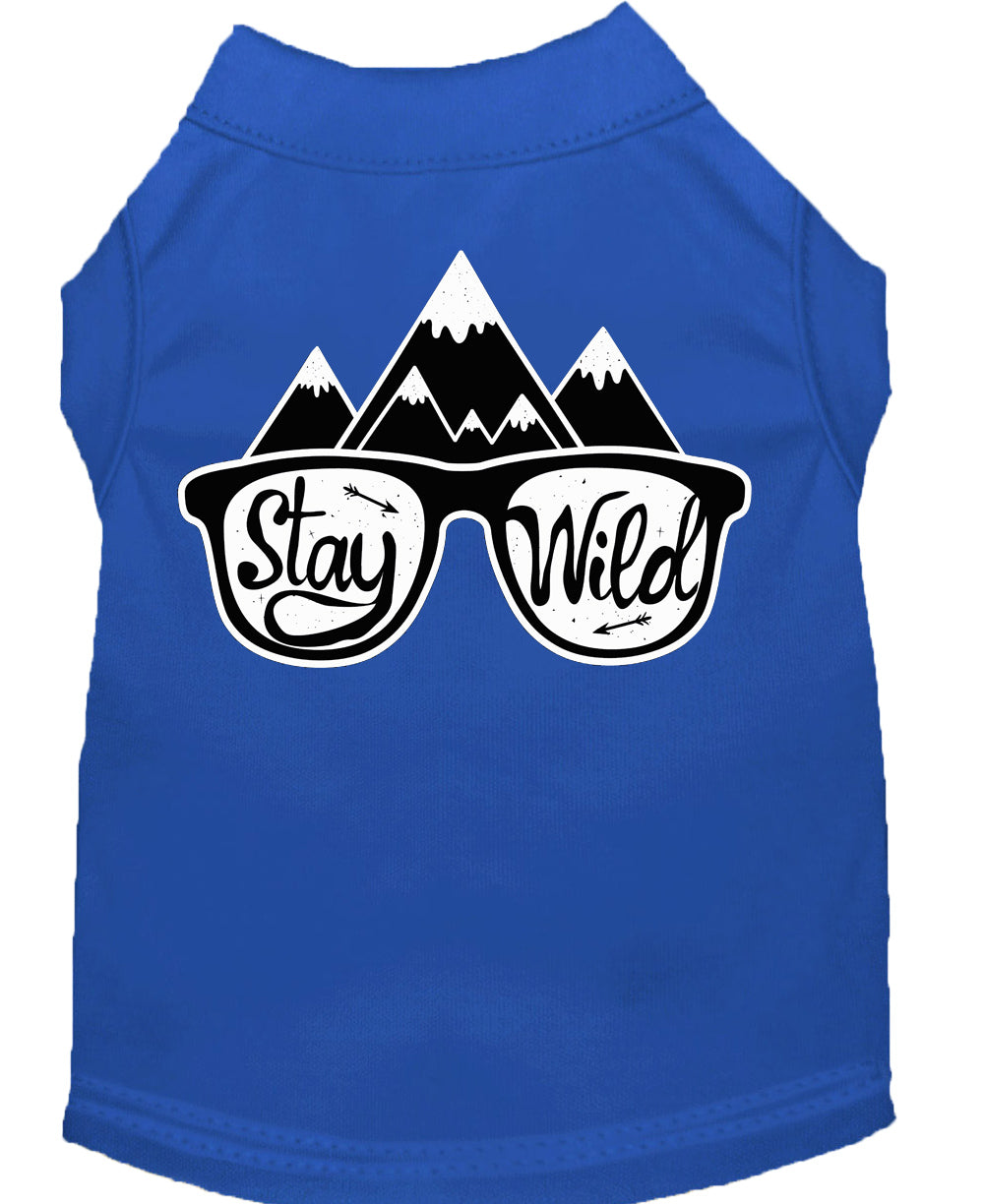 Pet Shirt  "Stay Wild"