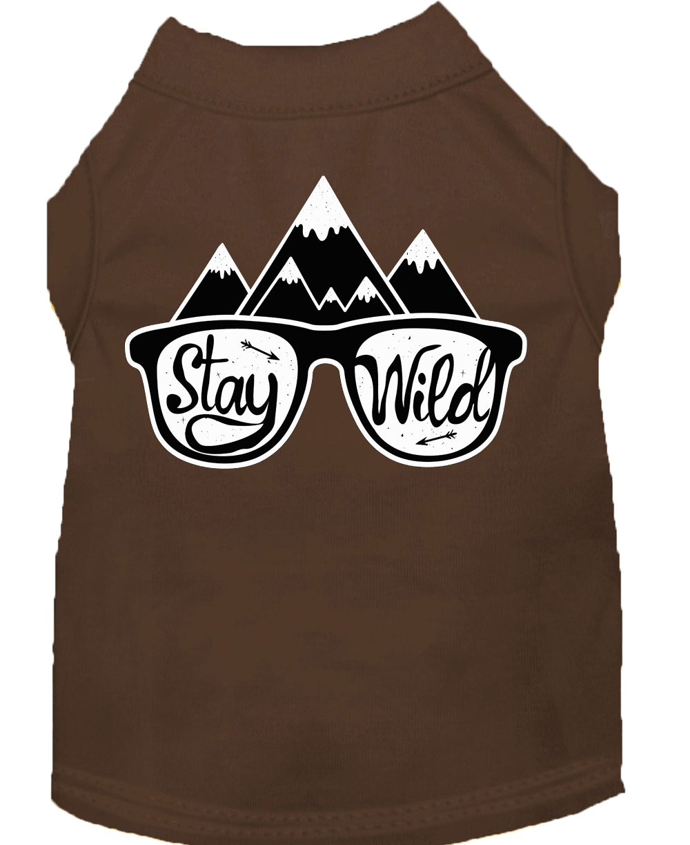 Pet Shirt  "Stay Wild"