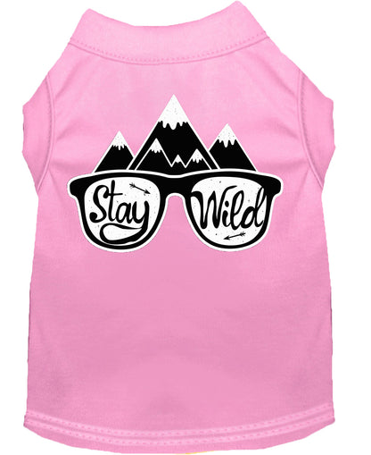 Pet Shirt  "Stay Wild"