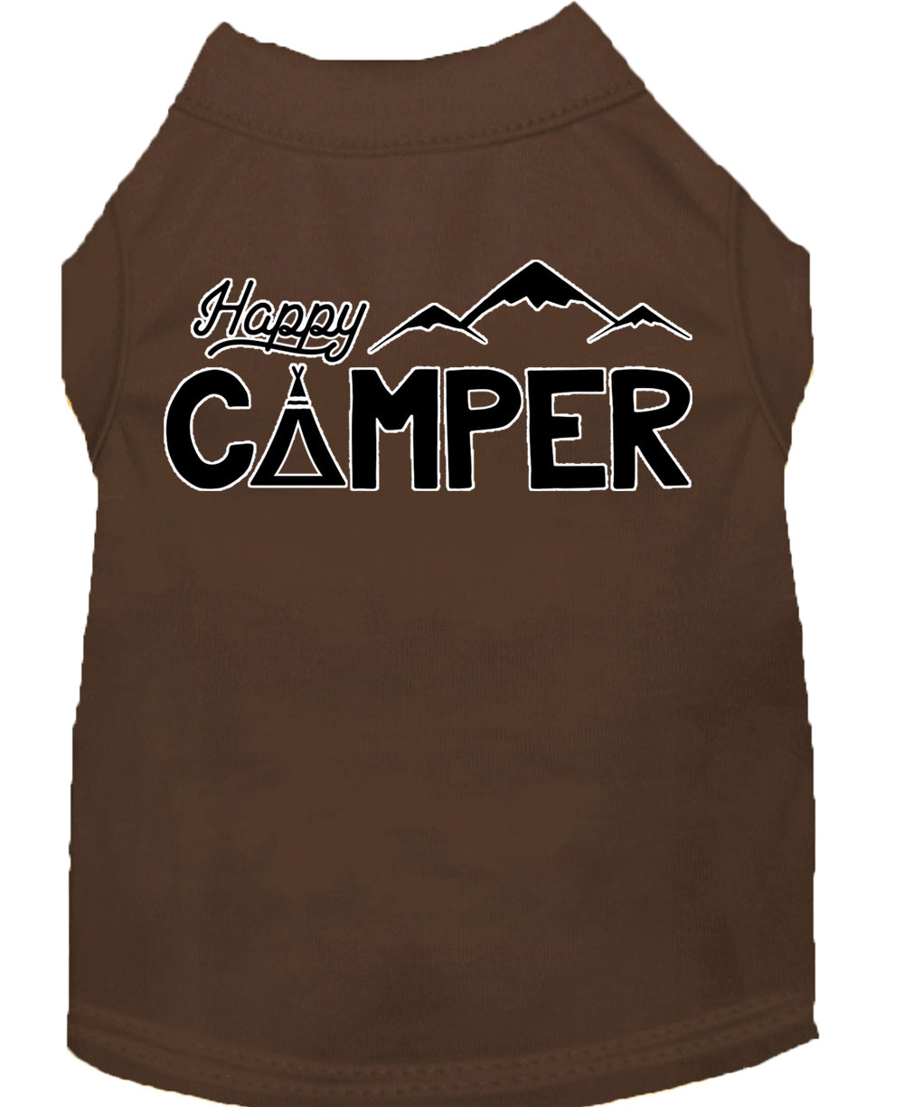 Pet Shirt "Happy Camper"