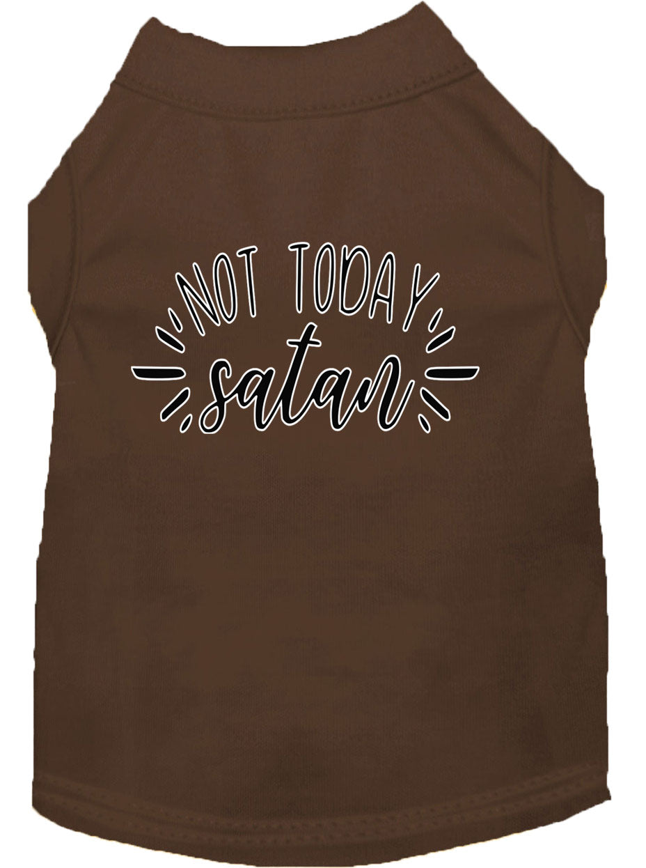 Pet Shirt "Not Today Satan"