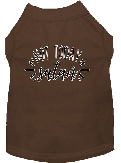 Pet Shirt "Not Today Satan"