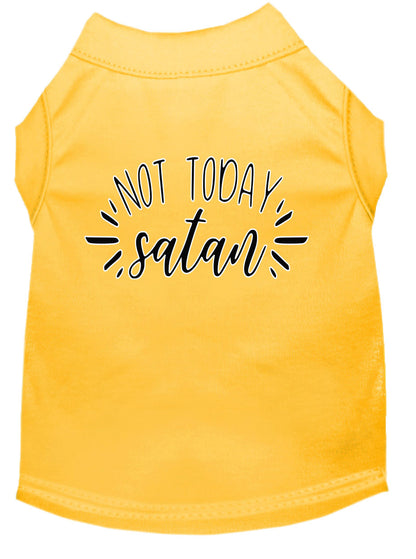 Pet Shirt "Not Today Satan"