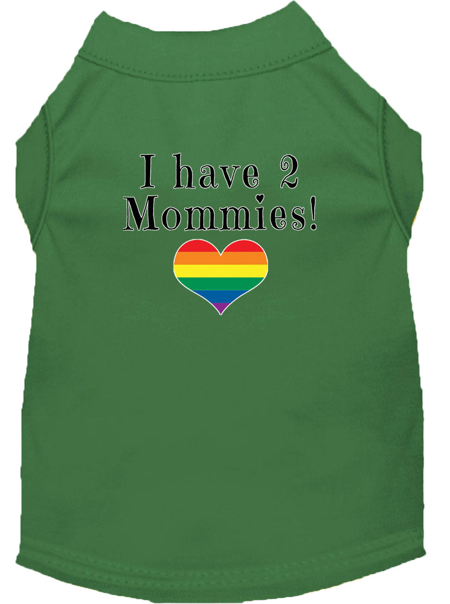 Pet Shirt "I Have Two Mommies"