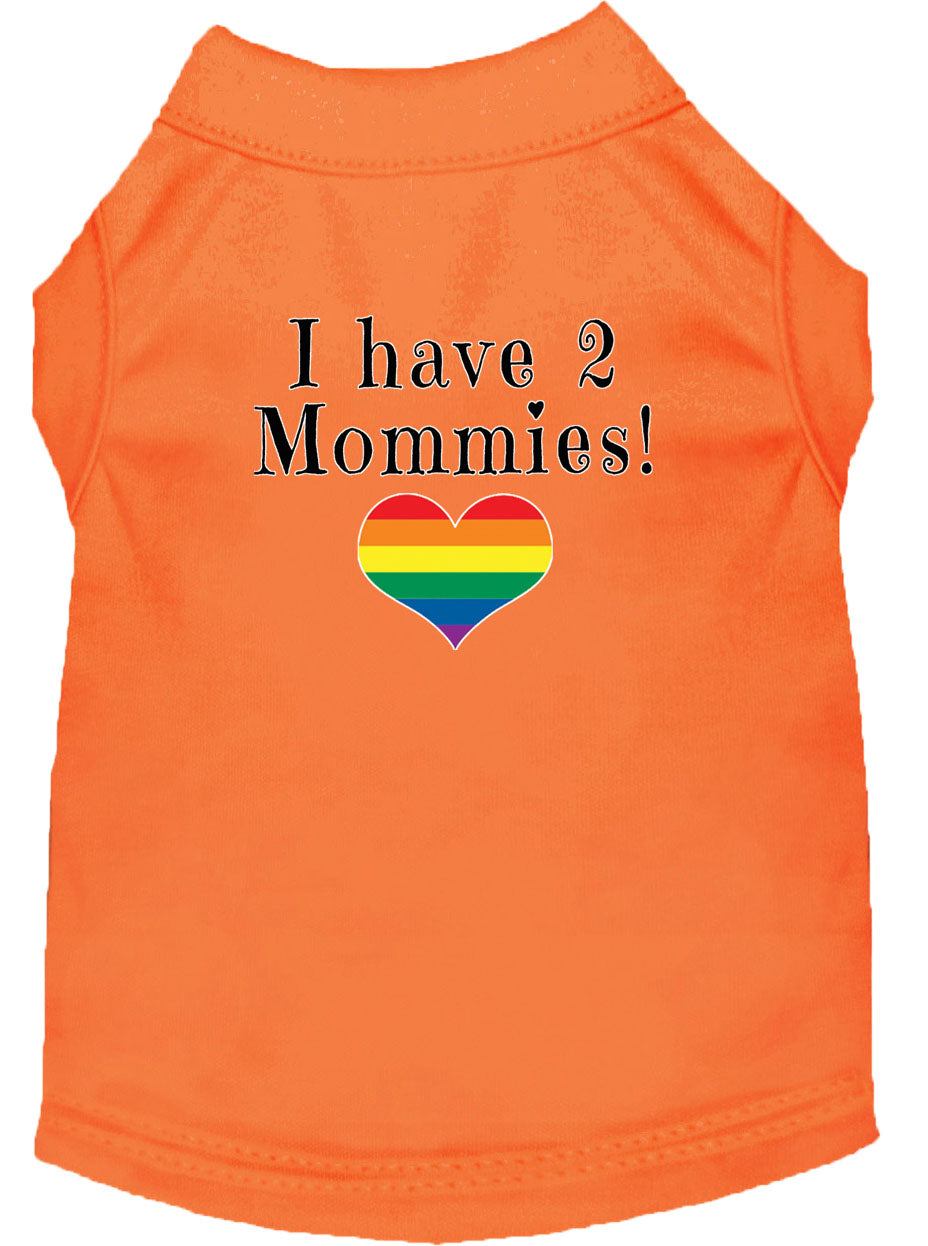 Pet Shirt "I Have Two Mommies"