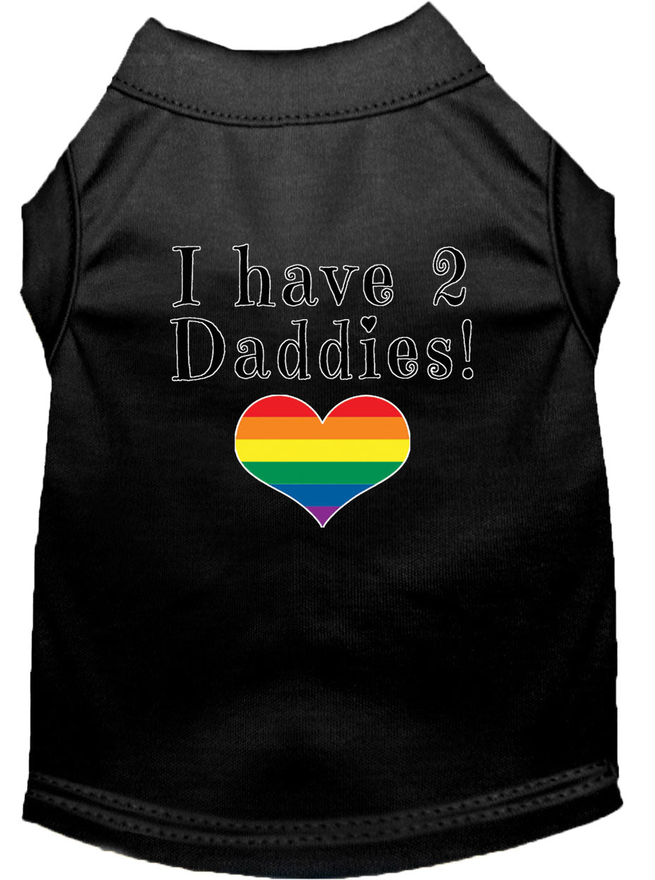 Pet Shirt "I Have Two Daddies"