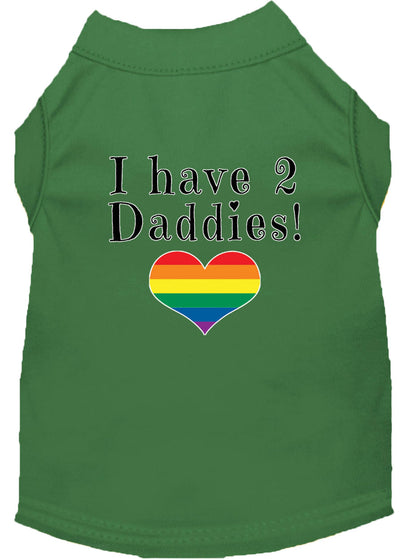 Pet Shirt "I Have Two Daddies"