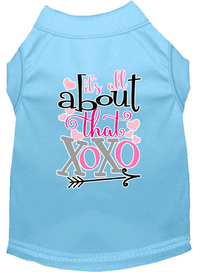 Pet Shirt "All About That XOXO"