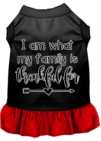 Pet Dress "I Am What My Family Is Thankful For"