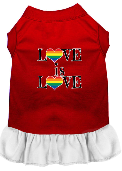 Pet Dress "Love Is Love"