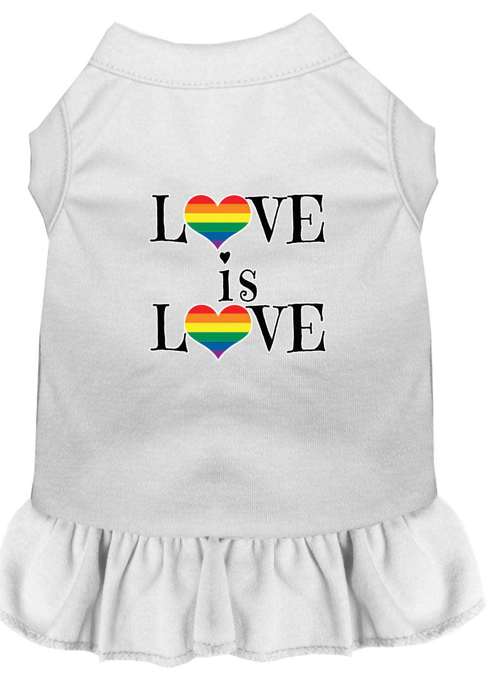 Pet Dress "Love Is Love"
