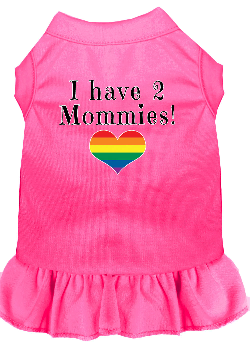 Pet Dress "I Have Two Mommies"