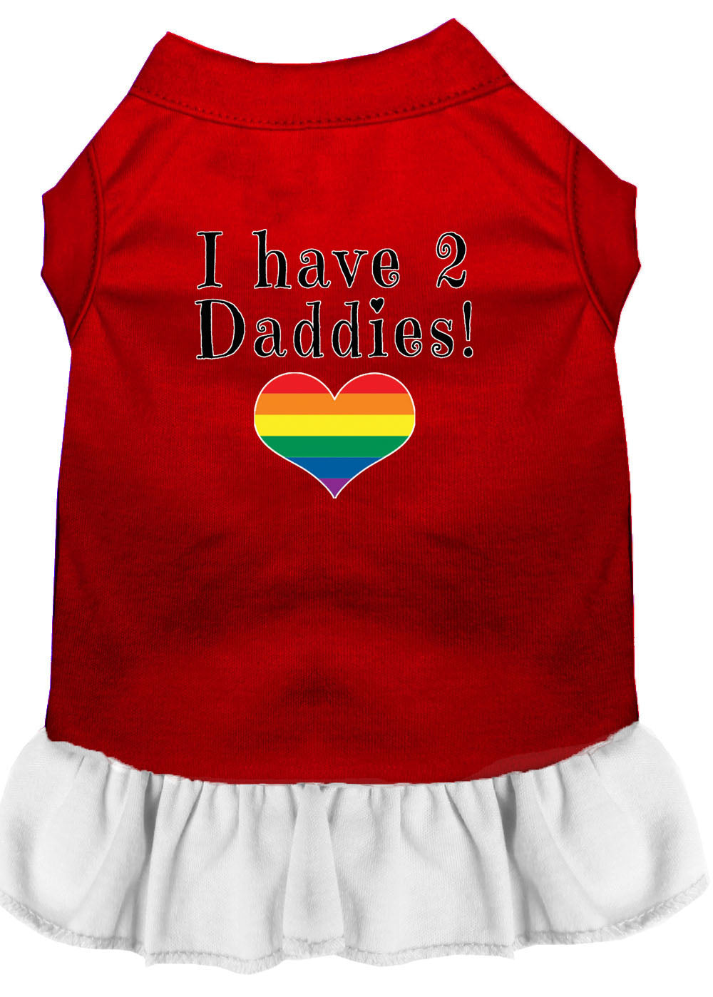 Pet Dress "I Have 2 Daddies"