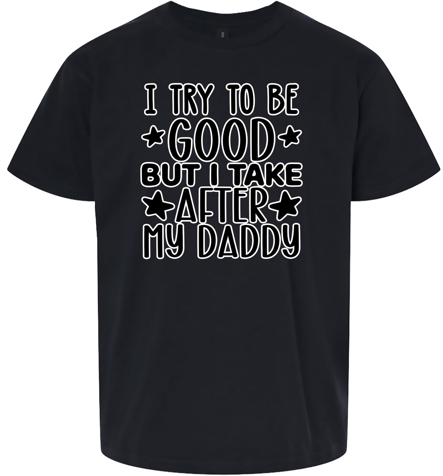 I Take After Daddy Children's Gildan Soft Shirt