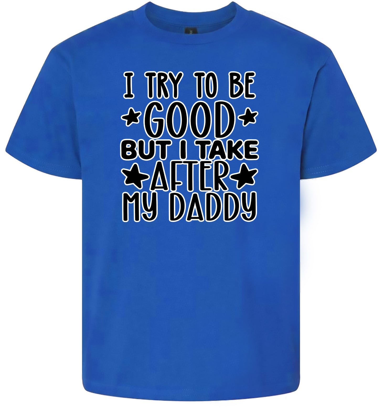 I Take After Daddy Children's Gildan Soft Shirt