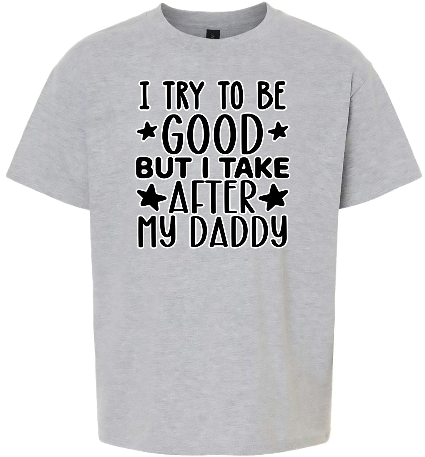 I Take After Daddy Children's Gildan Soft Shirt