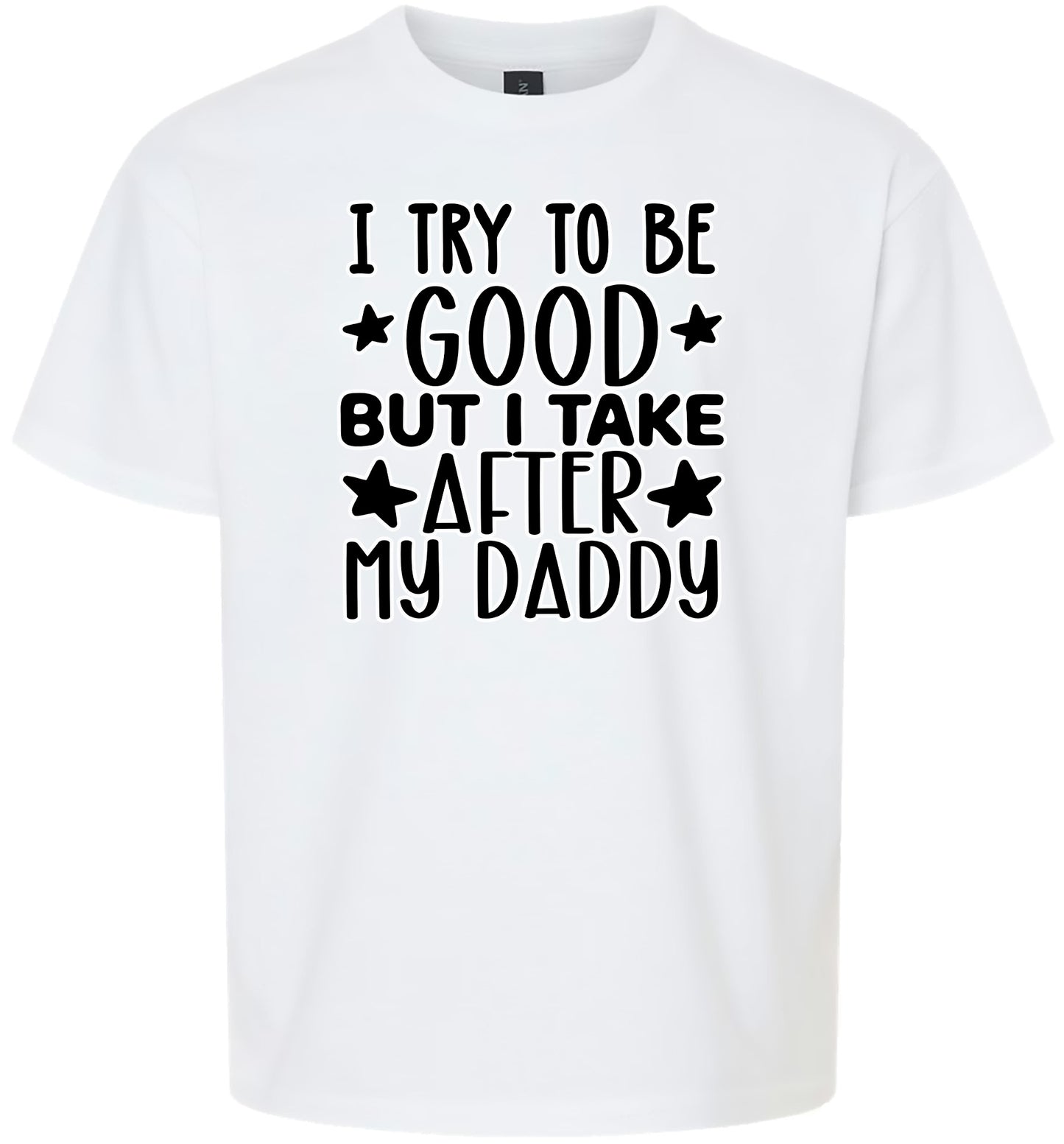 I Take After Daddy Children's Gildan Soft Shirt