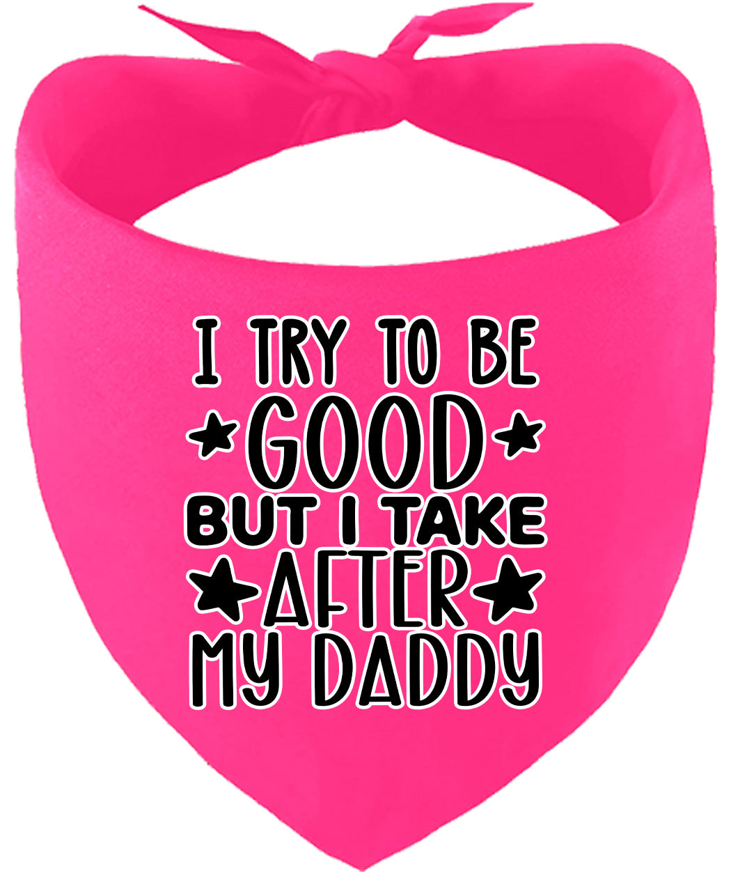 I Take After Daddy Pet Bandana
