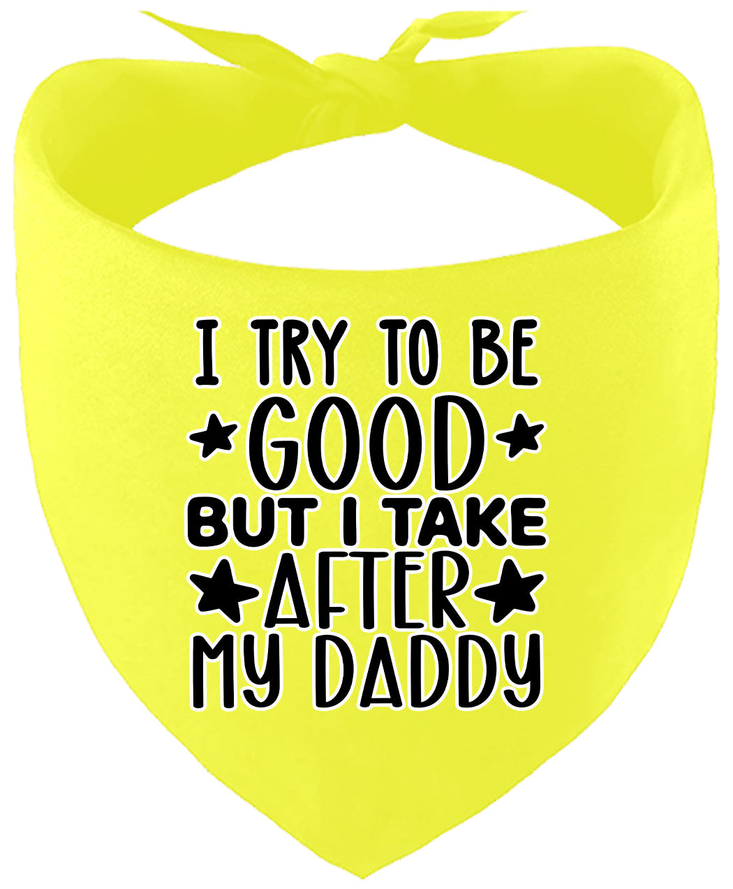 I Take After Daddy Pet Bandana