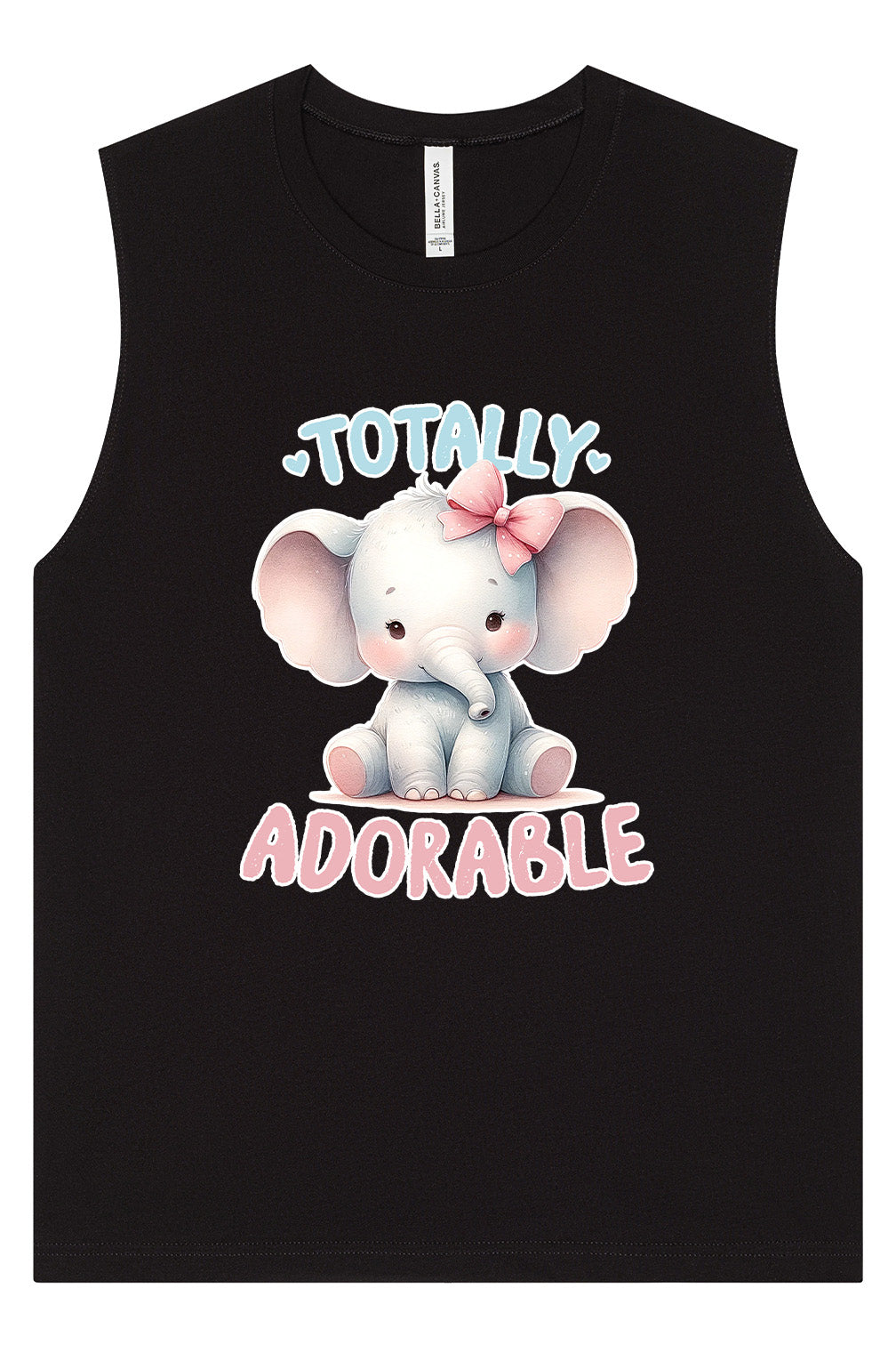 Adorable Elephant Muscle Tank