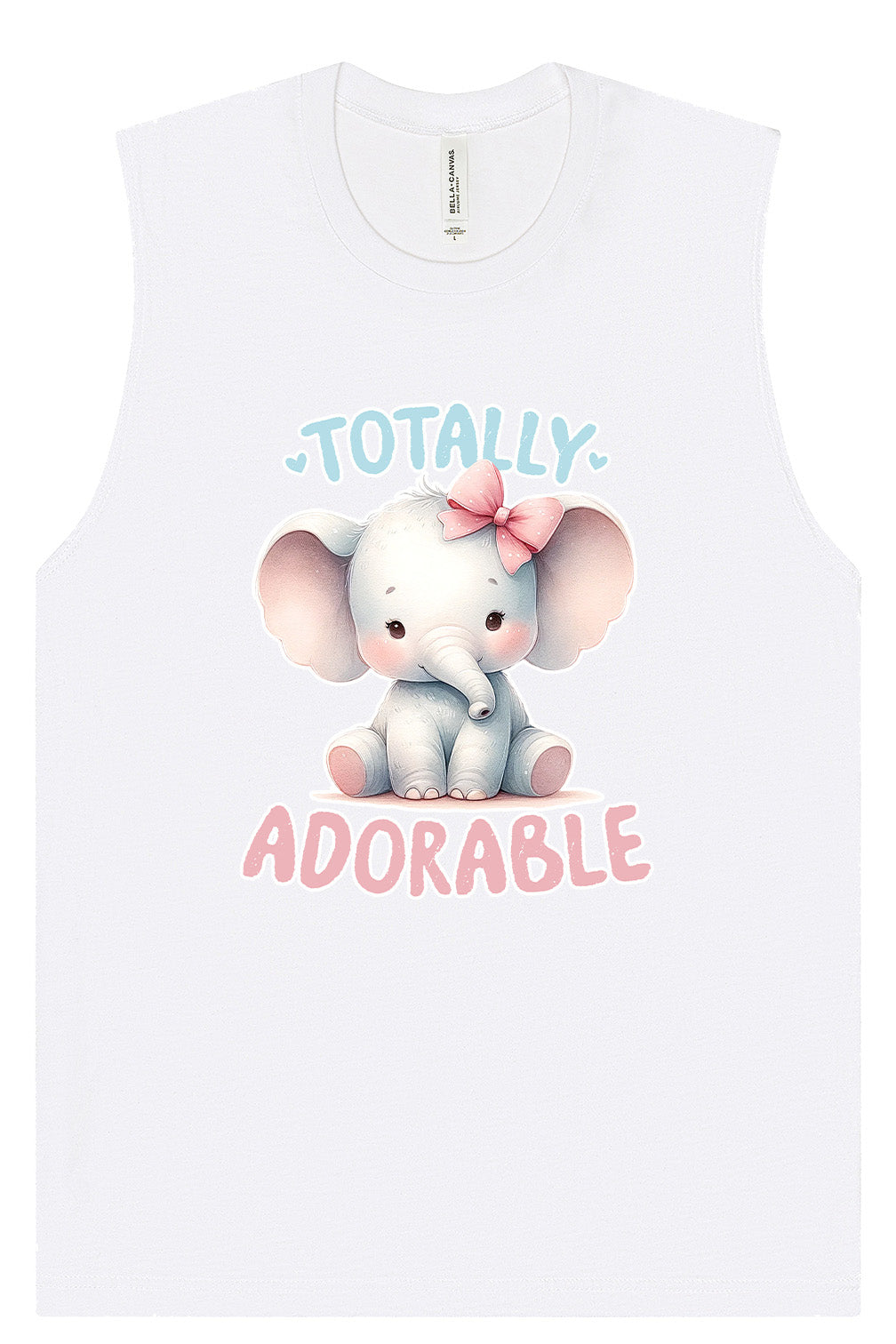 Adorable Elephant Muscle Tank