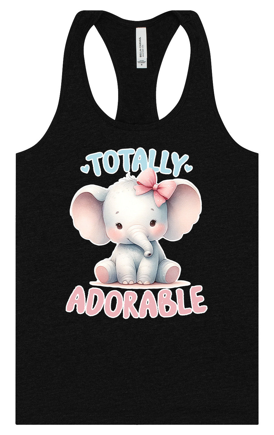 Adorable Elephant Women's Racerback Tank