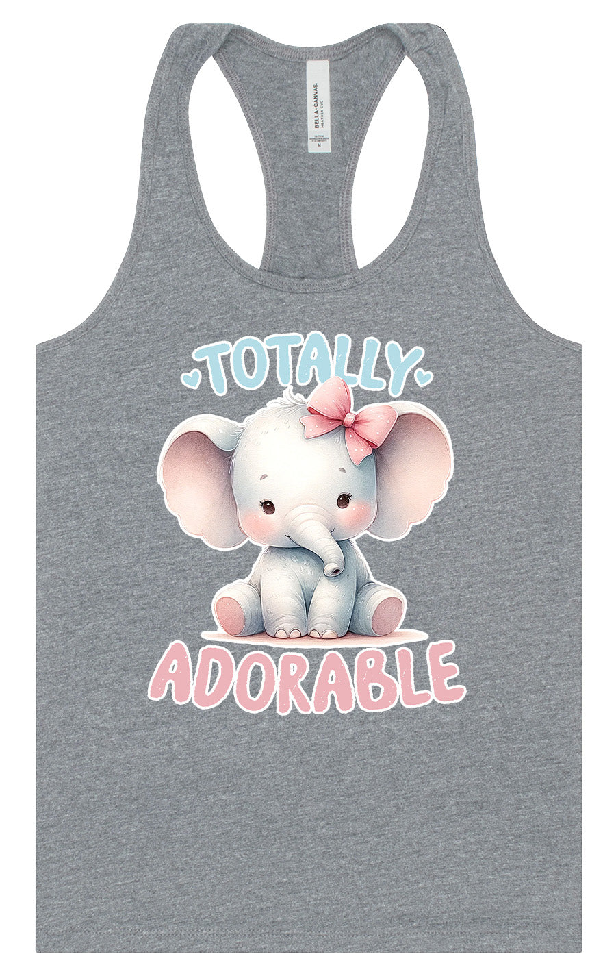 Adorable Elephant Women's Racerback Tank