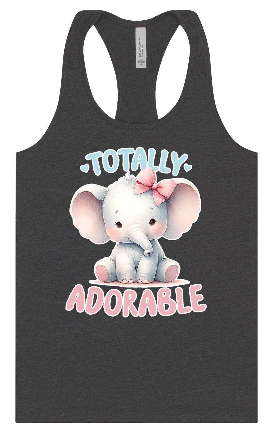 Adorable Elephant Women's Racerback Tank