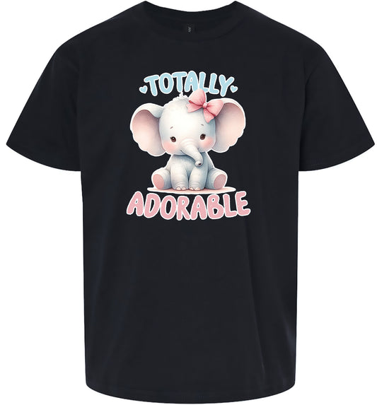 Adorable Elephant Children's Gildan Soft Shirt