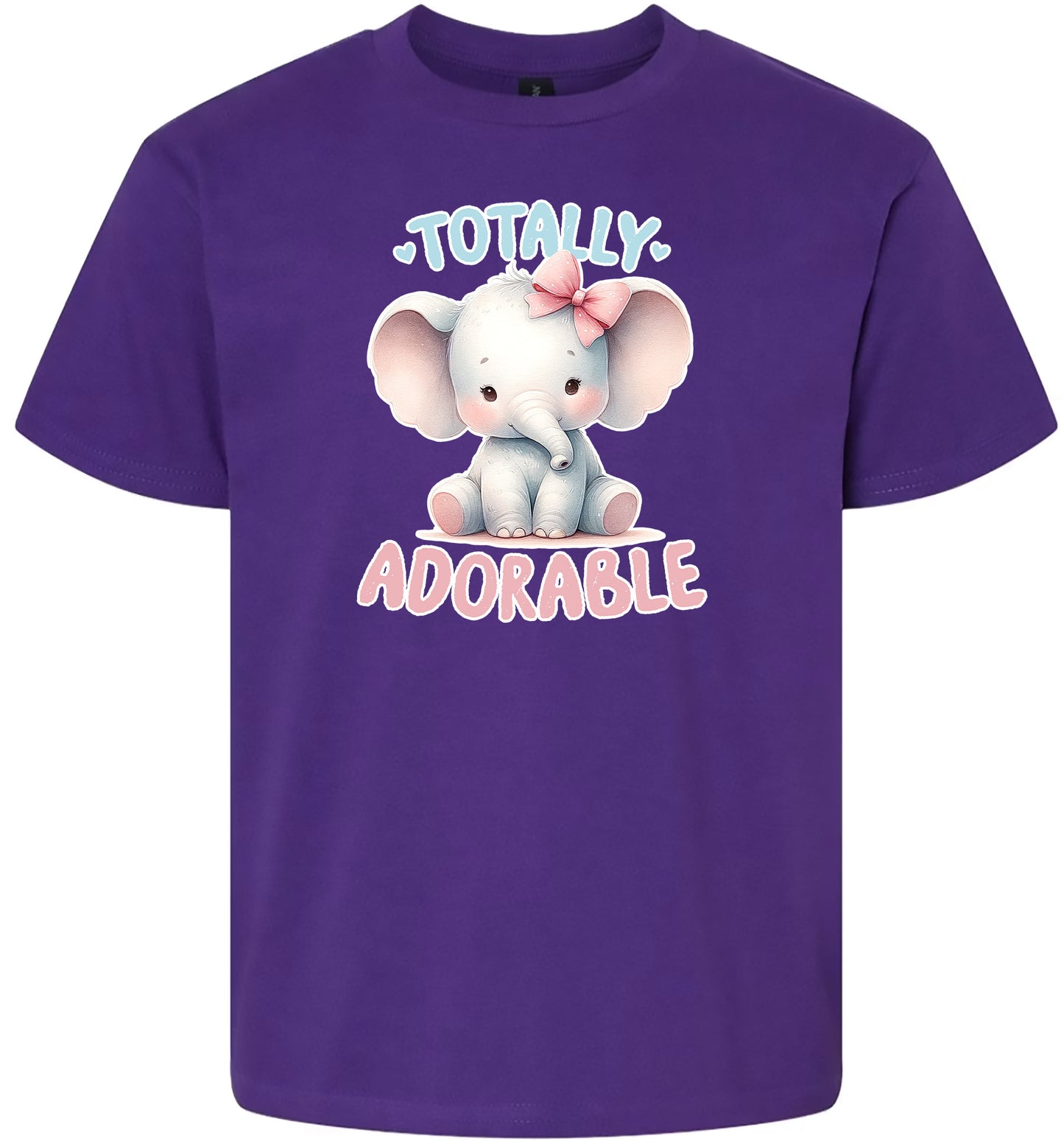 Adorable Elephant Children's Gildan Soft Shirt