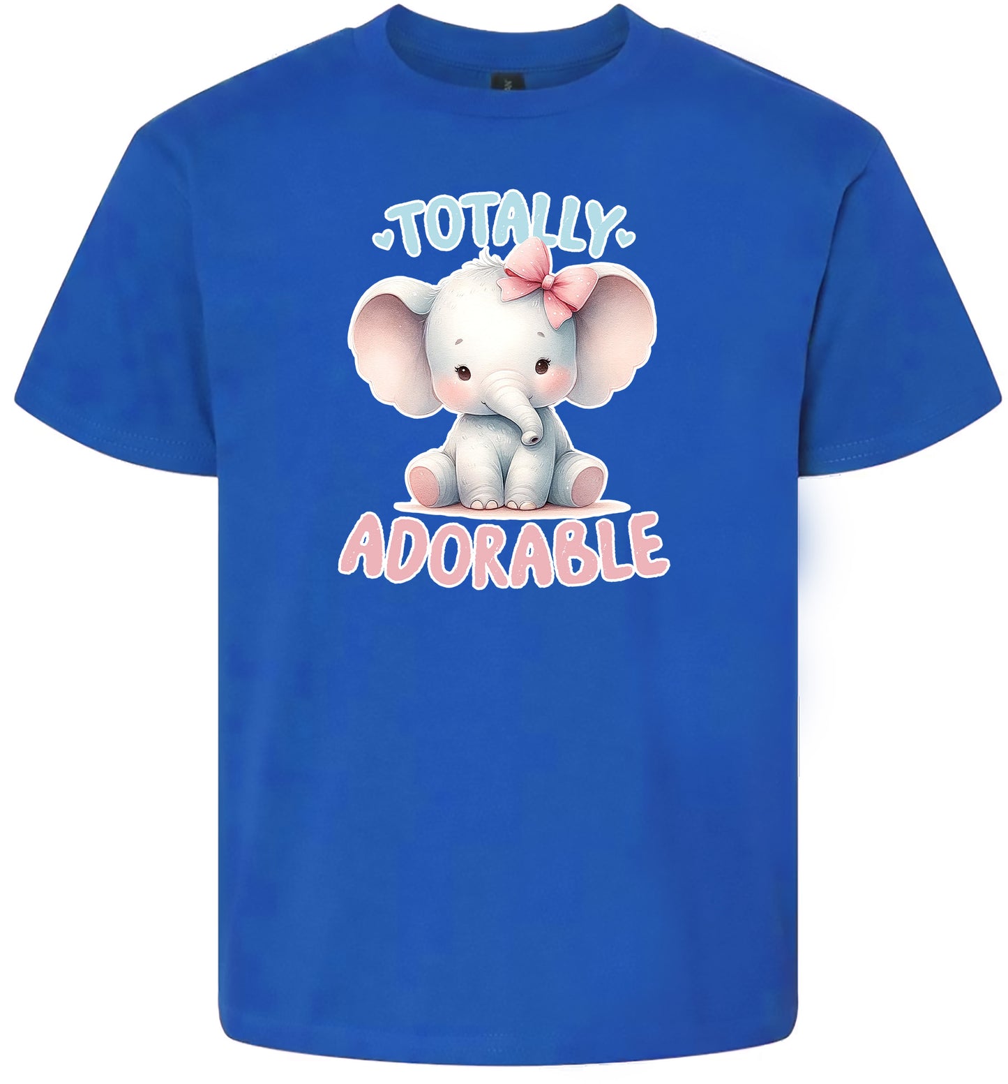 Adorable Elephant Children's Gildan Soft Shirt
