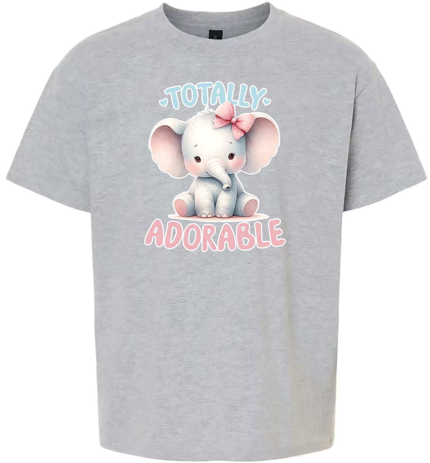 Adorable Elephant Children's Gildan Soft Shirt