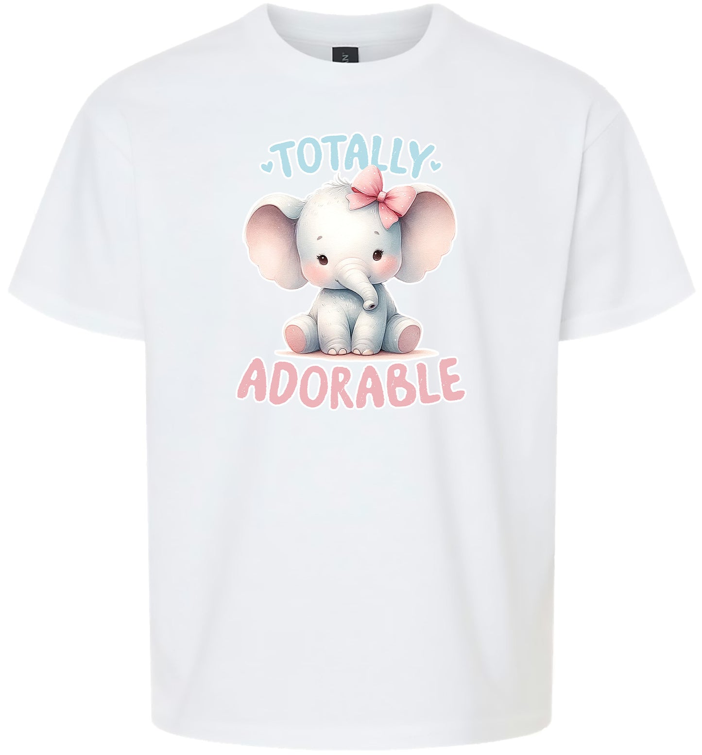 Adorable Elephant Children's Gildan Soft Shirt