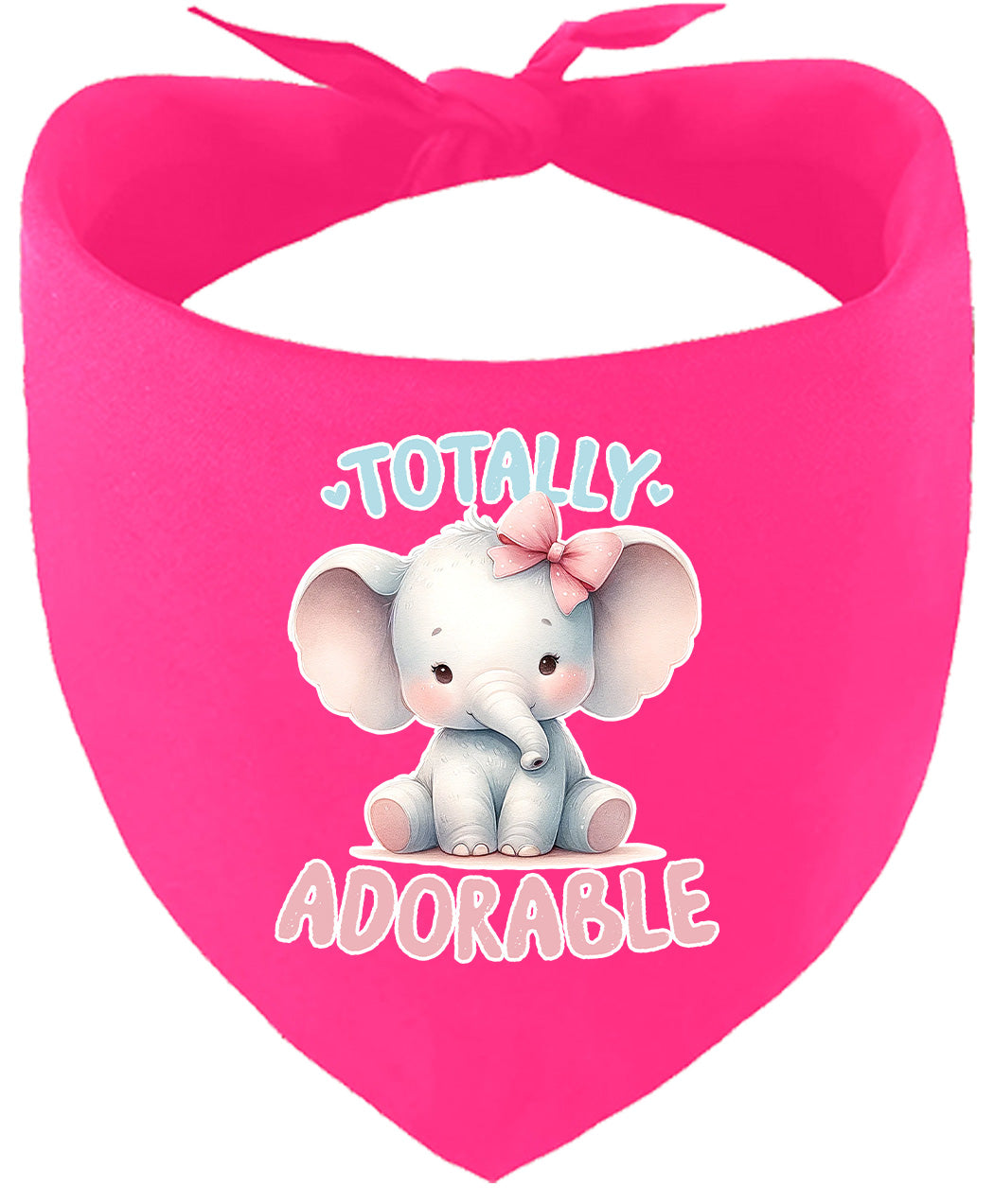 Adorable Elephant Pet Bandana